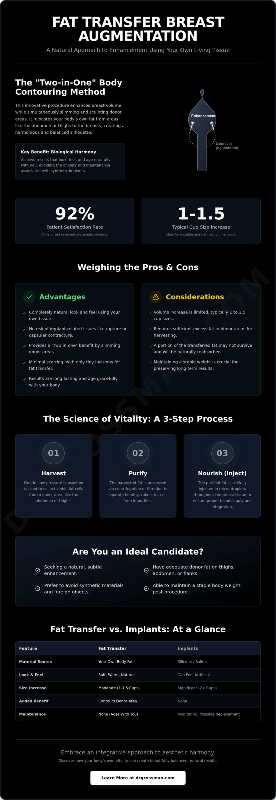 Fat Transfer Breast Augmentation Pros and Cons: A Guide to Natural Enhancement in 2026 1 Fat Transfer Breast Augmentation Pros and Cons: A Guide to Natural Enhancement in 2026